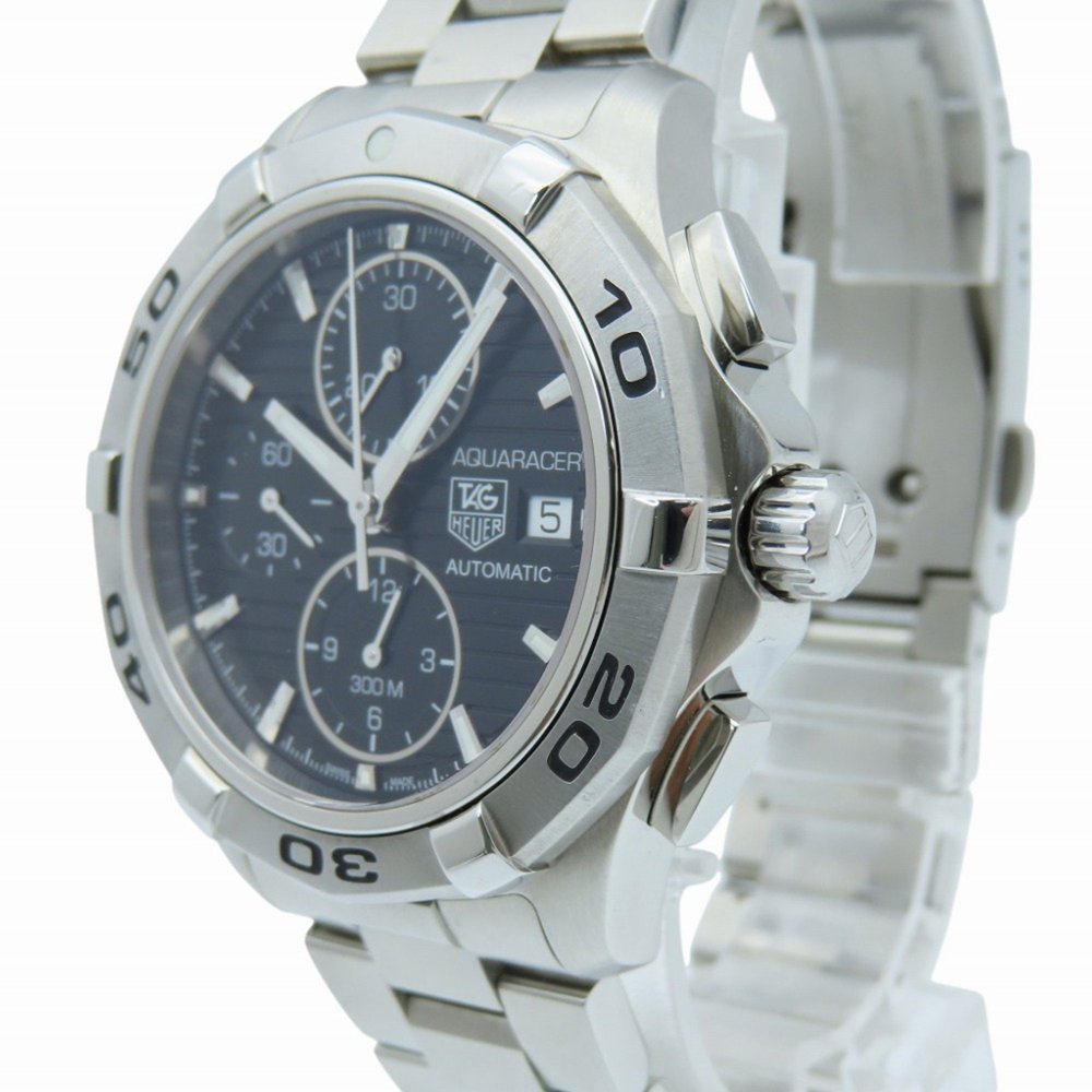 TAG Heuer Aquaracer Chronograph CAP2110 Automatic Watch, Stainless Steel, Bla... - Picture 2 of 7